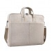 Сумка для ноутбука DEFENDER Solid 15.6" PU кожа, бежевый, карман (1/30)#2107462