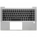 Топ-панель HP EliteBook 840 G8 серебряная (с трекпоинтом)#2107365