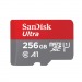 MicroSDXC  256GB  SanDisk Class 10 Ultra UHS-I  A1 (120 Mb/s) без адаптера#2107989