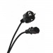 Кабель компьютер--> розетка 220V EU (прямой) <3.0м> TELECOM <TP021-3.0-BK> (1/50)#2114968