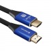 Кабель DEFENDER M-M HDMI-2 HDMI, ver 2.1, 3м, черный/синий (1/50)#2107928