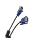 Кабель монитор-SVGA card (15M-15M) 15м 2 фильтра VCOM <VVG6448-15M> (1/10)#2108227