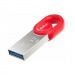 USB 3.2  64GB  Netac  UM2  красный#2108330