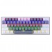 Клавиатура проводная игровая механическая REDRAGON Fizz RU, RGB, melt-gold свитчи, серо-белый (1/10)#2109476