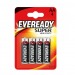 Элемент питания ENERGIZER EVEREADY  R6 SHD  (4 бл)  (96)  DO 06.2025#2108466