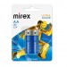 Элемент питания Mirex LR6 / AA 1,5V  2 шт (2/24/240), ecopack#2108469