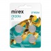 Элемент питания Mirex CR2016  3V  4 шт (4/216/648), ecopack#2108402