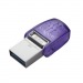 USB 3.2  64GB  Kingston  DataTraveler microDuo 3C  (USB 3.0/3.2 + Type C)#2109097