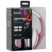Наушники полноразмерные DEFENDER FreeMotion B525 Bluetooth, розовый/белые (1/20)#2109586