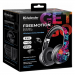 Наушники полноразмерные DEFENDER FreeMotion B595 BT, черные/граффити (1/24)#2109579