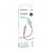 Кабель USB - микро USB Borofone BX116 Certain, 1.0м, 2.4A, ткань, цвет: серый (1/360)#2109278