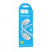 Кабель USB - микро USB HOCO X113 Beneficio, 1.0м, круглый, 2.4А, нейлон, цвет: серый (1/31/310)#2109273