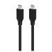 Кабель для быстрой зарядки GENIUS ACC-C2CC-3A (USB-C -> USB-C) 100 см, черный (32590006400) (1/100)#2109243