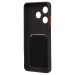 Чехол-накладка - SC337 с картхолдером для "Infinix Smart 10 HD" (black) (240705)#2141877