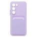 Чехол-накладка - SC337 с картхолдером для "Tecno Spark 40 Pro" (light violet) (241174)#2110943