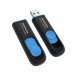 USB 3.0  256GB  A-Data  UV128  чёрный/синий#2109732