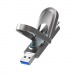 USB 3.2  256GB  Netac  US9 Solid State  (USB 3.0/3.2 + Type C)  металл#2109728