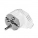 Вилка SMARTBUY угловая с заземлением белая 16А 250В (SBE-16-P02-w) (1/50)#2116336