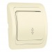 Выключатель SMARTBUY скрытая установка, проходной 1-клавишный 10А бежевый, керамика "Марс" (SBE-02i-10-SW12-0-c) (1/200)#2123072