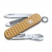 Нож перочинный Victorinox Classic Precious Alox, 58 мм., 5 функций, золото (подар. коробка)#2135576
