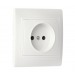 Розетка SMARTBUY скрытая установка, 1-местная без заземления 10А белая "Венера" (SBE-01w-10-S1-N) (1/10)#2123092