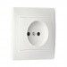 Розетка SMARTBUY скрытая установка, 1-местная без заземления 10А белая, керамика "Венера" (SBE-01w-10-S1-N-c) (1/10)#2123100