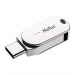 USB 3.0  32GB  Netac  U785C Dual  серебро  (USB 3.0/3.1 + Type C)#2110556