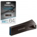 USB 3.1  64GB  Samsung  Bar Plus  серый  (200 МВ/s)#2111662