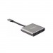 Переходник USB 3.1 Type-C(M)--> HDMI+USB 3.0 +PD 100WT charging 4K@30Hz, TELECOM<TUC010T> (1/300)#2121570