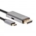 Кабель-переходник USB3.1 Type-C(M)--> DP v1.4 (m) 8K@60Hz, PD 100W,1.8m , Alum Shell,VCOM <CU480MCPD-1.8M> (1/50)#2110671