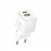 Адаптер сетевой HOCO N65, QC3.0, PD20Вт (белый)#2119847
