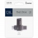 USB 3.0  128GB  Smart Buy  MC45  Phantom  (Type-C / Type-A)  чёрный  металл#2111666