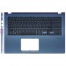 Топ-панель для ноутбука Asus Laptop 15 F515JA синяя без подсветки (для моделей без SD-порта)#2110421