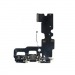 Шлейф для iPhone 7 + разъем зарядки (черный)#2130879
