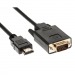 Кабель-переходник HDMI (M)--> VGA(M/M) 1,8м VCOM <CG596-1.8M> (1/80)#2111558