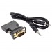 Переходник HDMI(F)--> VGA(M)+audio,1080*60Hz, VCOM <CA336A> (1/150)#2111565