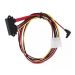 Переходник molex+SATA/SATA, 15pin+7pin, (длина инт - 45см, питание - 15см) VCOM <VHC7702> (1/250)#2111427