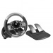 Игровой руль DEFENDER Forsage GTR USB, 12 кнопок, рычаг передач,педали, черный/серый (1/2)#2113611
