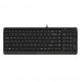 Клавиатура проводная A4TECH Fstyler FK15 USB, черный (1/20)#2138188