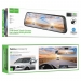Автомобильный видеорегистратор на зеркало Hoco DV16  (140°,экран:9.66'. SD: 128gb max, АКБ:400мАч)#2110771