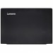 Крышка матрицы для ноутбука Lenovo IdeaPad 510-15IKB черная с текстурой#2128969