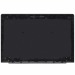 Крышка матрицы для ноутбука Lenovo IdeaPad 510-15IKB черная с текстурой#2128970