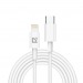USB кабель F182 TypeC-Lightning 2м, 20Вт, PD, TPE,белый, пакет#2111419