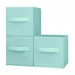 Набор коробов для хранения Lily S бирюза, 3 шт, 20*20*20 см#2111270