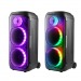Портативная колонка Boomer 130 120Вт, BT/FM/TF/USB/MIC/Light#2111603