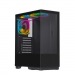 Корпус компьютерный HyperHub черный,ATX,3fans,switchM/BSync#2158925