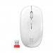 Беспроводная оптическая мышь Calessa MB-252 Бел,4кн,2.4G+BT,500мАч,радуж#2111470
