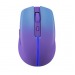 Беспроводная оптическая мышь Mystery MM-301 LED,2.4+2*BT,4D,1600dpi,фиолет#2111478