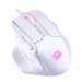 Проводная игровая мышь Bullseye белый,RGB,7кн,12400dpi#2111496