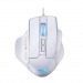 Проводная игровая мышь Bullseye белый,RGB,7кн,12400dpi#2111495